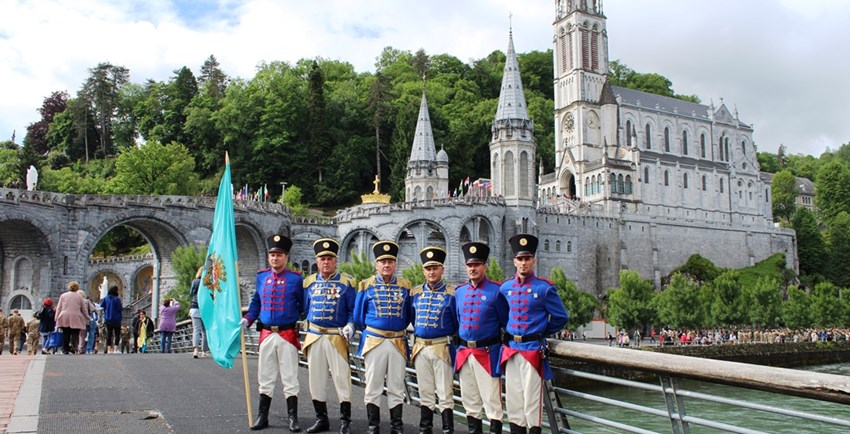 Karlovačka Garda u Lourdesu