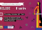 Interkulturalna večer u Centru Za Mlade: Francuska i Gruzija, 19:30h